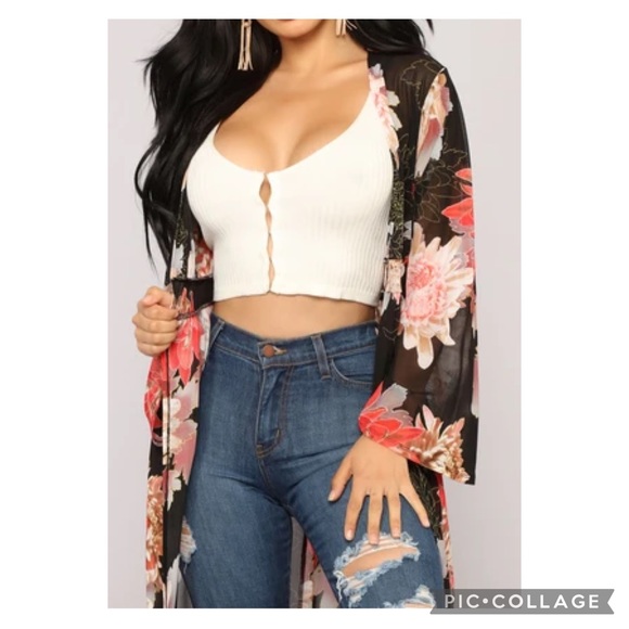 Fashion Nova Other - Fashion nova floral long kimono